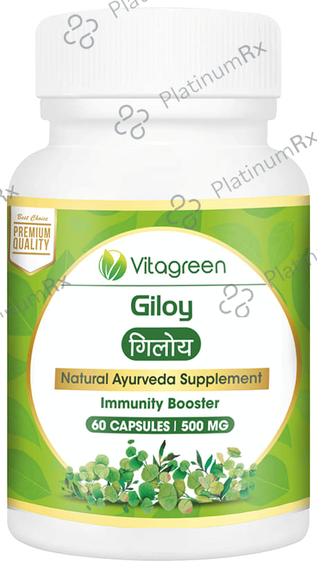 Vitagreen Giloy 500mg Capsule