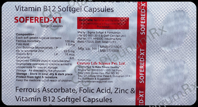 Sofered-XT Softgel Capsule