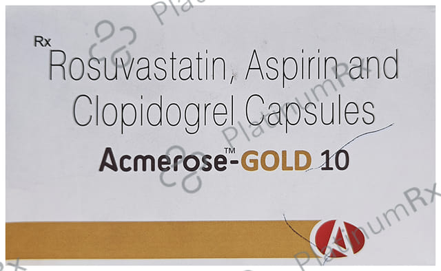 Acmerose Gold 10 Capsule 10s