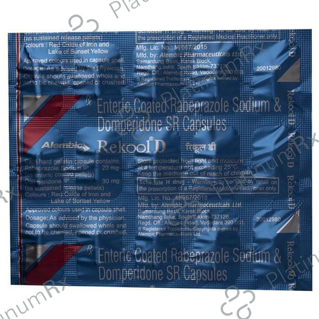 Rekool D 30/20mg Capsule SR 15s
