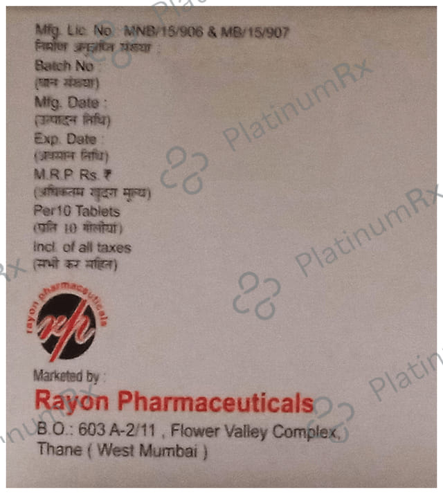 Biozim O 200/200mg Tablet 10s