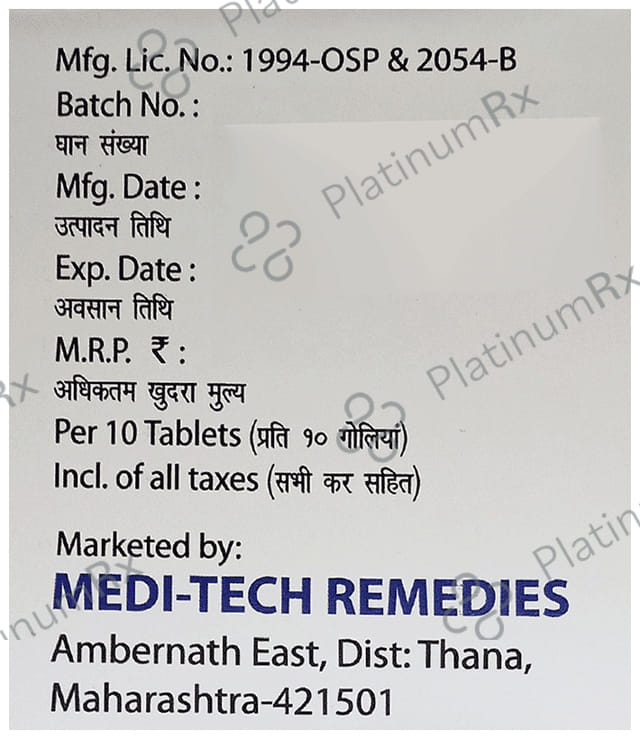 Alnox CV 625mg Tablet 10s