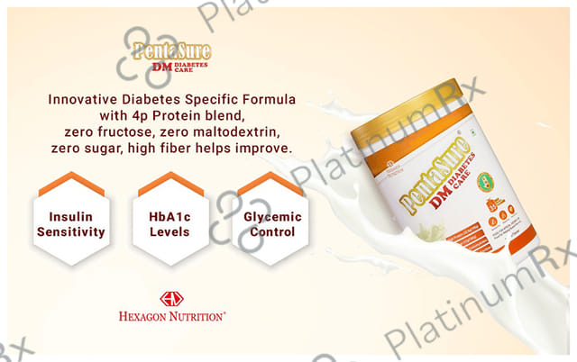 PentaSure DM Diabetes Care Vanilla Flavour Powder 1kg
