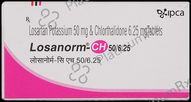 Losanorm CH 50/6.25 Tablet