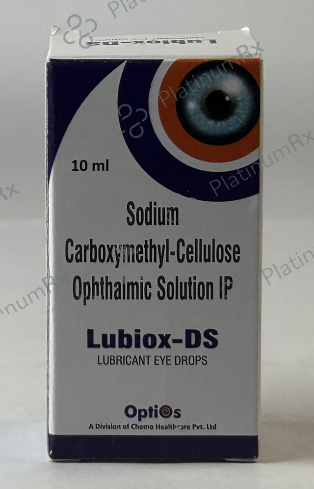 Lubiox DS Lubricant Eye Drops 10ml