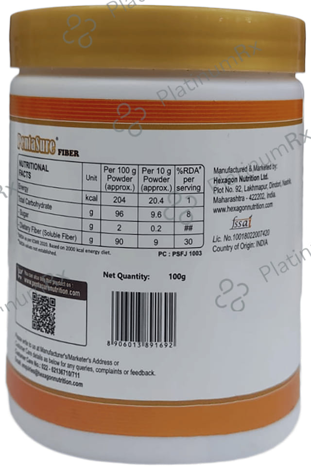 PentaSure Fiber for Recovery Gluten Free Powder 100gm