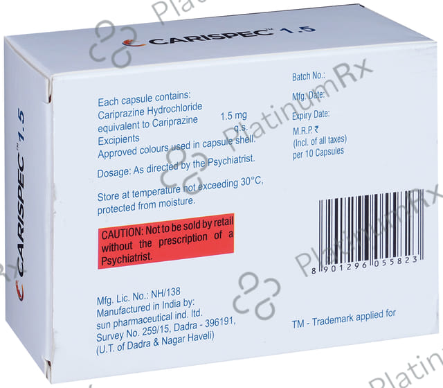 Carispec 1.5mg Capsule 10s