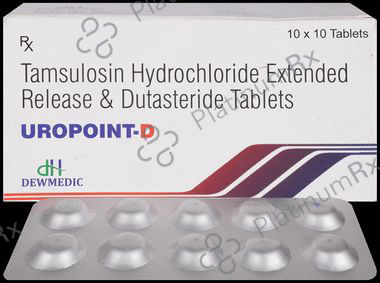 Uropoint D 0.4mg/0.5mg Tablet