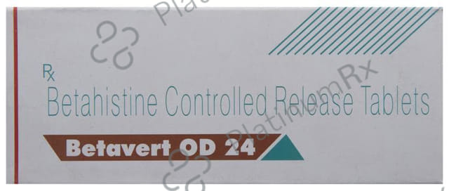 Betavert 24mg OD Tablet CR 10s