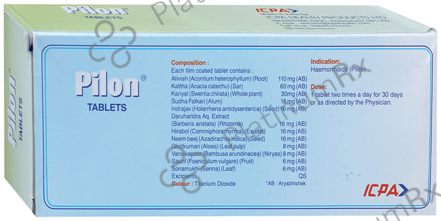 Pilon Tablet 10s