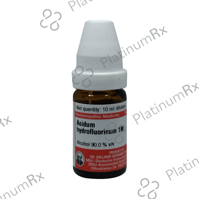 Dr Willmar Schwabe Germany Acidum Hydrofluoricum Dilution 1M