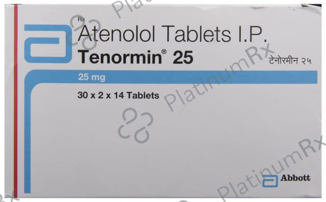 Tenormin 25mg Tablet 14s