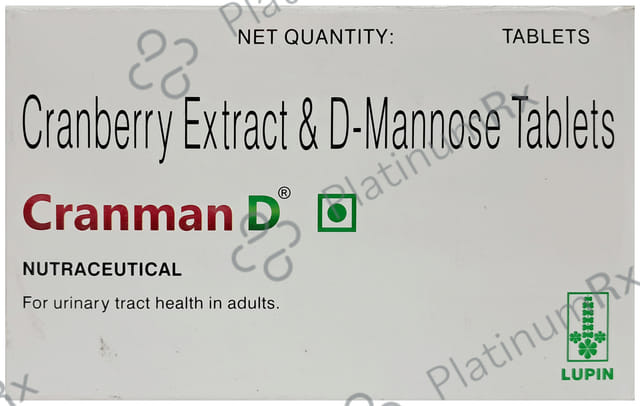 Cranman D 600/300mg Tablet 10s