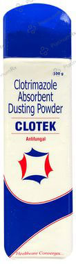 Clotek Antifungal Dusting Powder (100gm Each) 1 Bottle