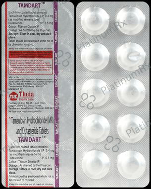 Tam Dart 0.5/0.4mg Tablet 10s