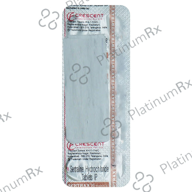 Sertrax 25mg Tablet