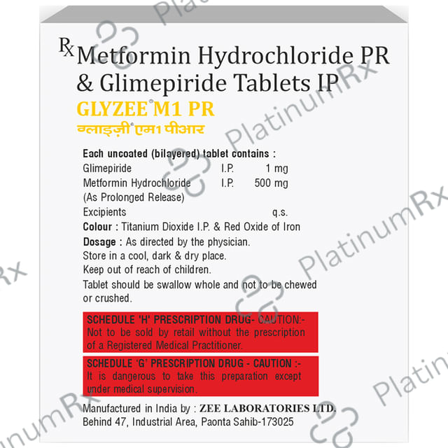 Glyzee M1 Tablet 10 Tablet