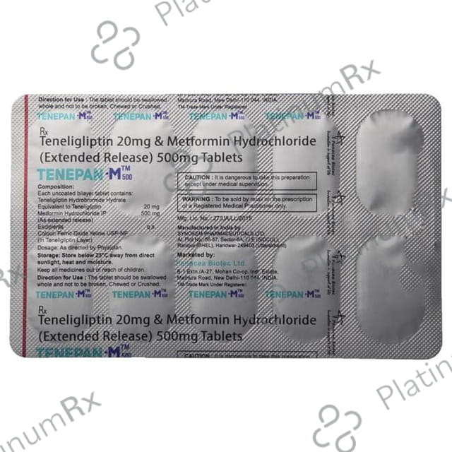 Tenepan M 500/20mg Tablet ER 10s