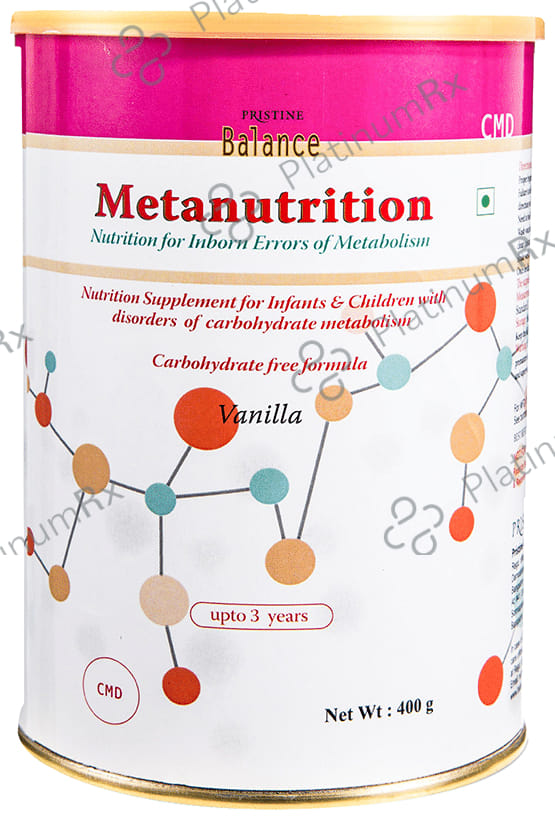 Pristine Balance Metanutrition CMD (Upto 3 Years) Powder Vanilla