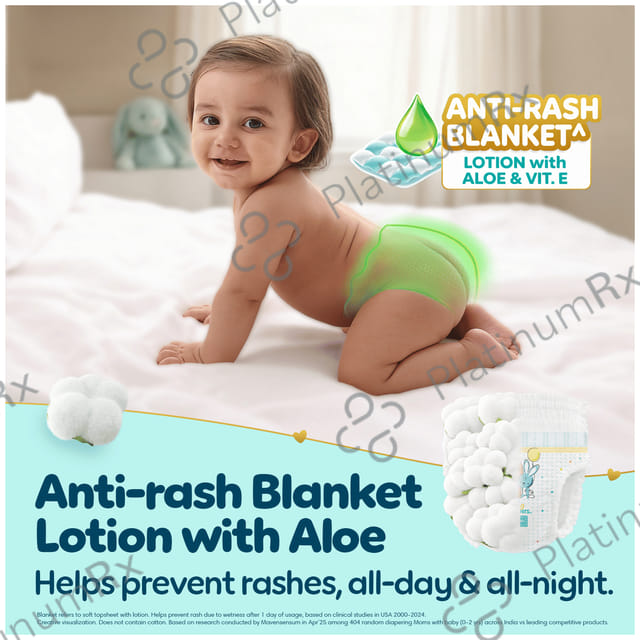 Pampers Premium Care Pants with Aloe Vera & Cotton-Like Softness - Size XXL