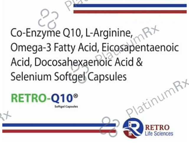 Retro-Q10 Softgel Capsule