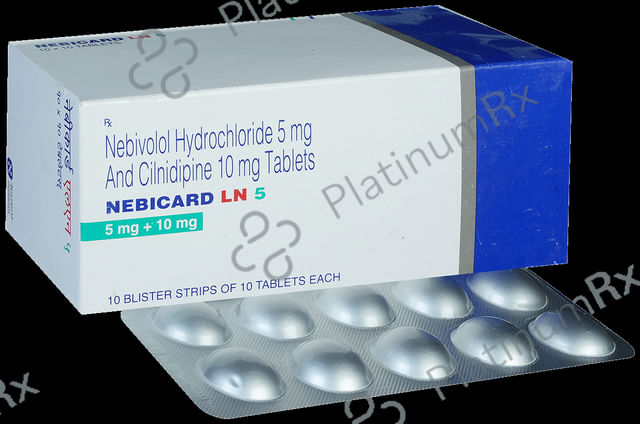 Nebicard LN 10/5mg Tablet 10s