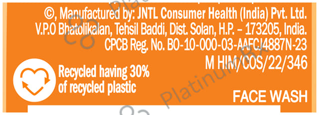 Clean & Clear Vitamin C Face Wash 100ml