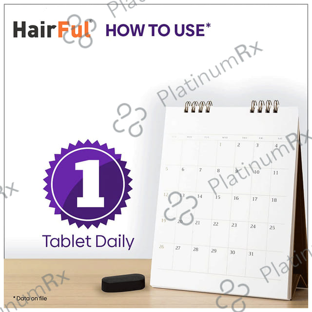 HairFul Healthy Hair Supplement Tablet (15 Each) 1 Pack