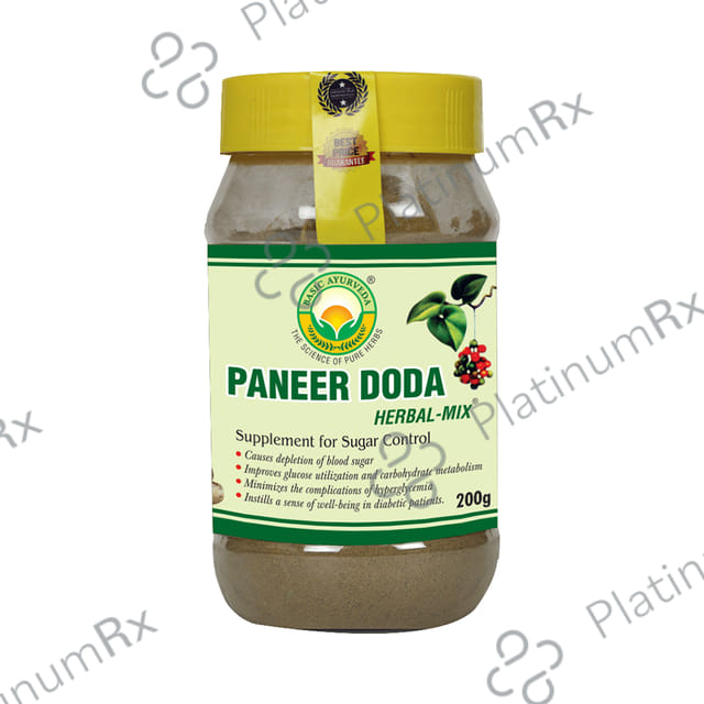 Basic Ayurveda Paneer Doda Herbal Mix Powder