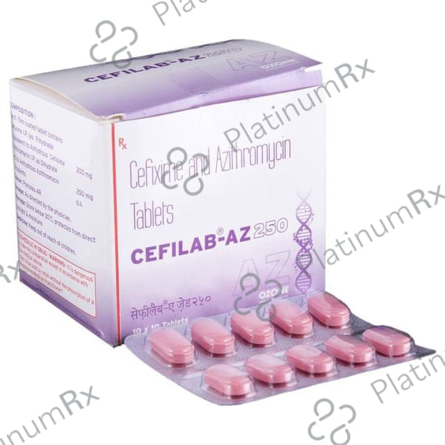 Cefilab AZ 250/250mg Tablet 10s