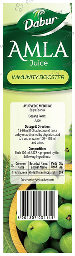 Dabur Amla Juice with VItamin C - For Immunity Juice