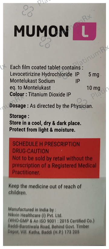 Mumon L 5mg/10mg Tablet