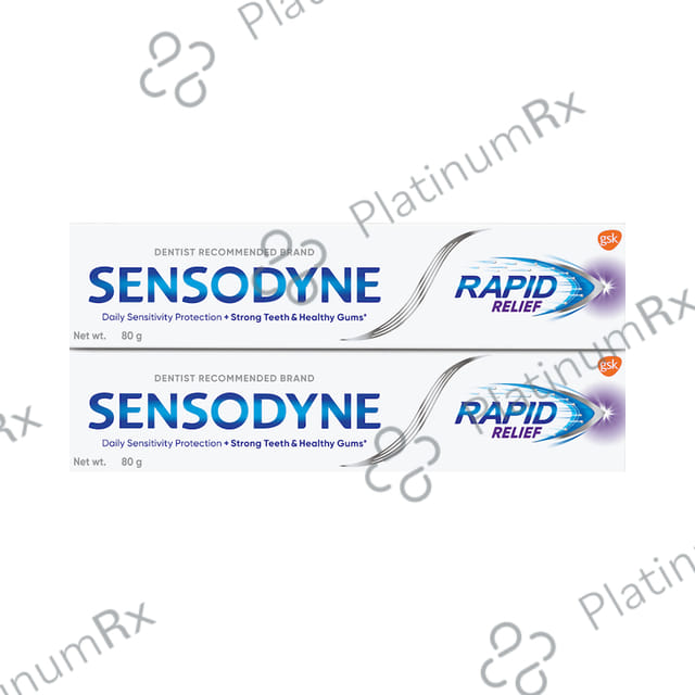 Sensodyne Rapid Relief Toothpaste 80gm