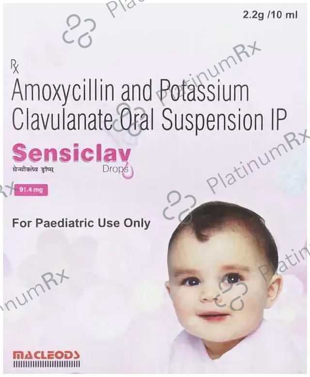 Sensiclav 80/11.4mg Drop 10ml