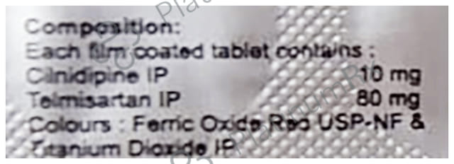 Cinod T 80/10mg Tablet 10s