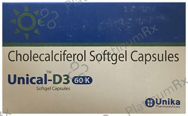 Unical-D3 60K Softgel Capsule
