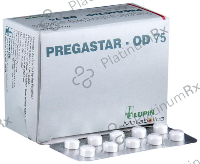 Pregastar - OD 75 Tablet SR