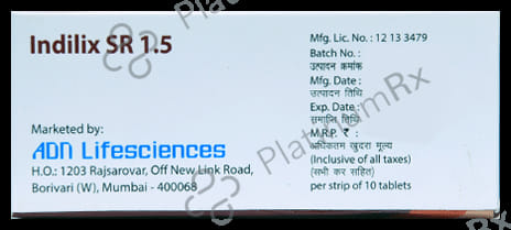 Indilix SR 1.5mg Tablet 10s
