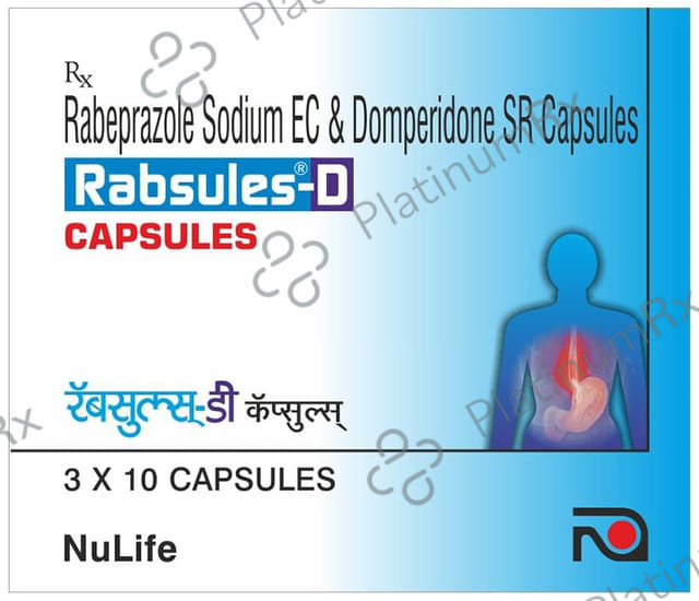 Rabules D 30mg/20mg Capsule SR