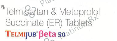 Telmijub Beta 50/40mg Tablet ER 15s