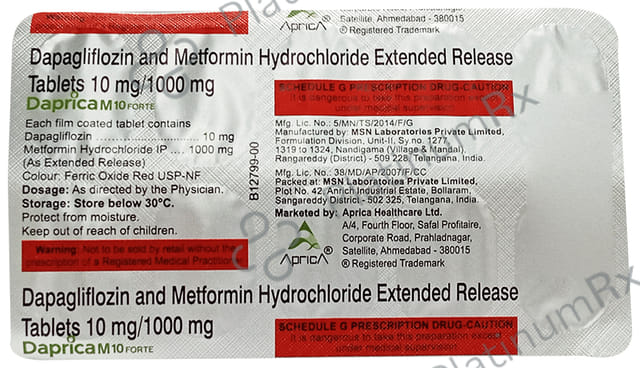 Daprica M10Forte Tablet ER