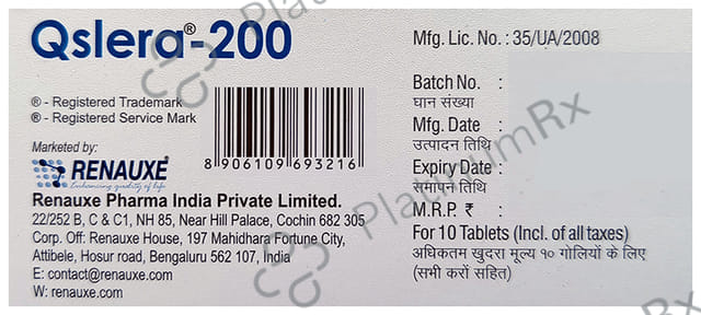 Qslera 200mg Tablet
