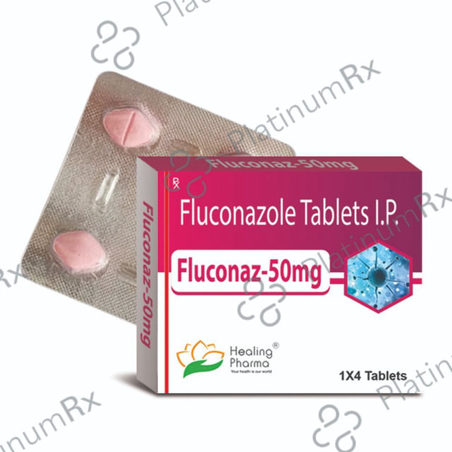 Fluconaz 50mg Tablet 4s