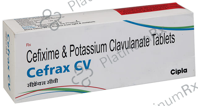 Cefrax CV 200/125mg Tablet 10s
