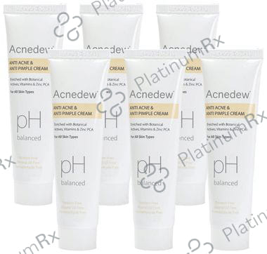 Acnedew PH Balanced Anti Acne & Anti Pimple Cream (25gm Each) 6 Tube