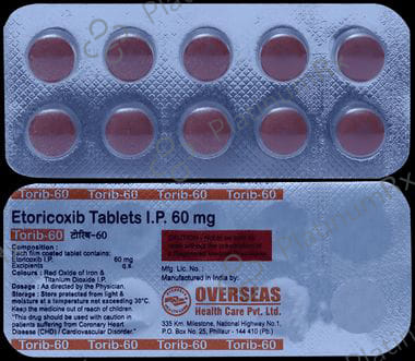 Torib 60mg Tablet 10s