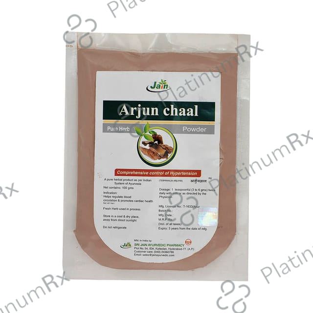 Jain Arjun Chaal (Terminalia Arjuna) Powder 100 gm