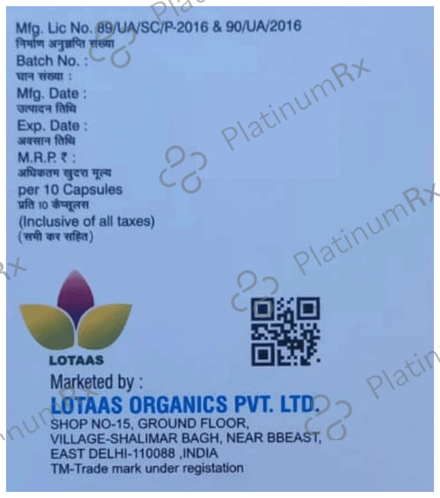 Raptas 30/20mg D Capsule SR 10s