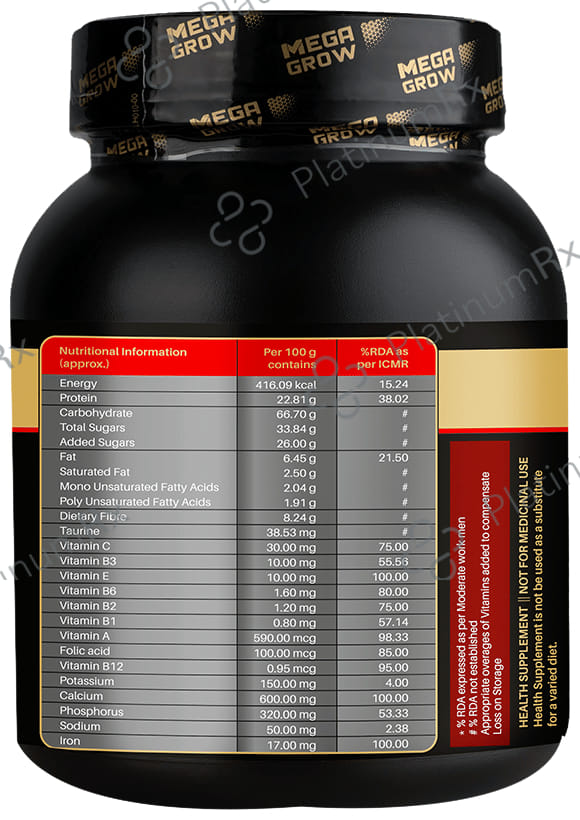 Megagrow Mass Gainer Banana