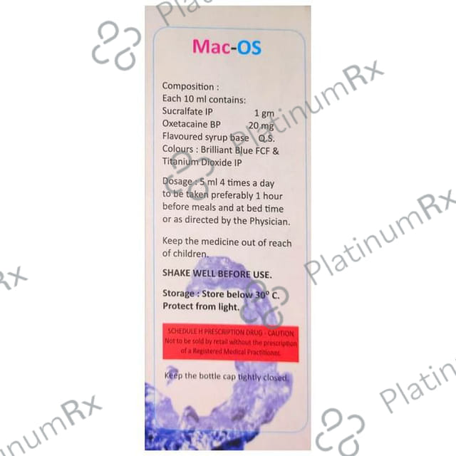 Mac OS 1000/20mg Suspension 100ml